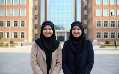 فاطمه و زهرا ناطقی دو قلوهای برتر کنکور کدام مدرسه درس می‌خواندند؟