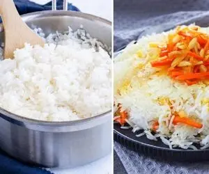 مهمونا غذا کم خوردن کلی برنج پخته اضافه موند حالا چیکار کنم؟ بیا که چاره شون اینجاست