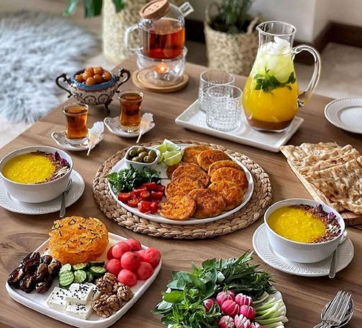 غذای سیر کننده برای ماه رمضان