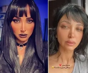 روناک یونسی از صورت نشسته هم پول در میاره؛ با پیرسینگ بینی چه خارجی شدی!