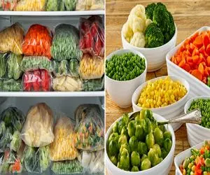 رازهایی که سبزیجات شما رو ۱۲ ماه تازه نگه میدارن/هر سبزی چقدر در فریزر دوام می‌ آورد؟