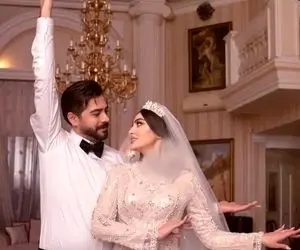 سکانس عاشقانه؛ مریم مومن و همسرش سال ها قبل از عروسی مقابل هم