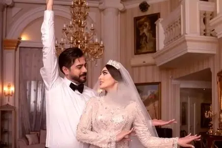 سکانس عاشقانه؛ مریم مومن و همسرش سال ها قبل از عروسی مقابل هم