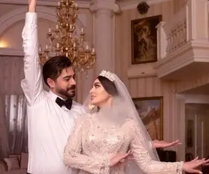 سکانس عاشقانه؛ مریم مومن و همسرش سال ها قبل از عروسی مقابل هم