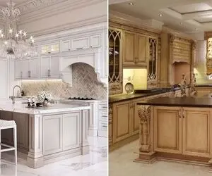 کل پولتو نده خرج مبل خریدن / به جاش آشپزخونتو کابینت نئوکلاسیک کن میشه رو مد 2024