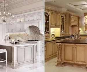 کل پولتو نده خرج مبل خریدن / به جاش آشپزخونتو کابینت نئوکلاسیک کن میشه رو مد 2024