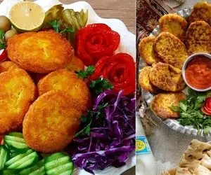 (ویدئو) طرز تهیه کوکو سیب زمینی؛ اینجوری دیگه چرب و چیلی نمیشه 