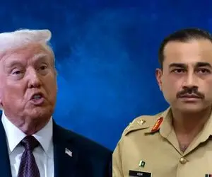 ترامپ با فرمانده ارتش پاکستان پشت درهای بسته دیدار می‌کند
