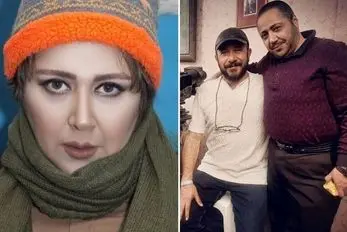 سفر به ایام قدیم دهه 90؛ مازیار لرستانی در کنار رضا عطاران دوران زن بودنش با موی فکل