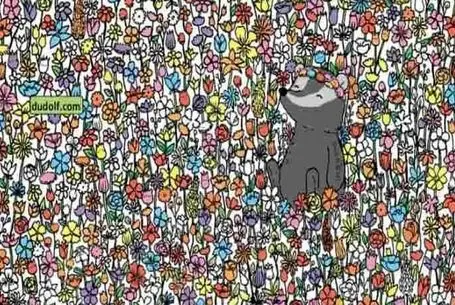 بازی فکری؛ پیدا کردن پروانه ها وسط این بلبشو کار اوناس که میتونن تو بی نظمی نظم ببینن