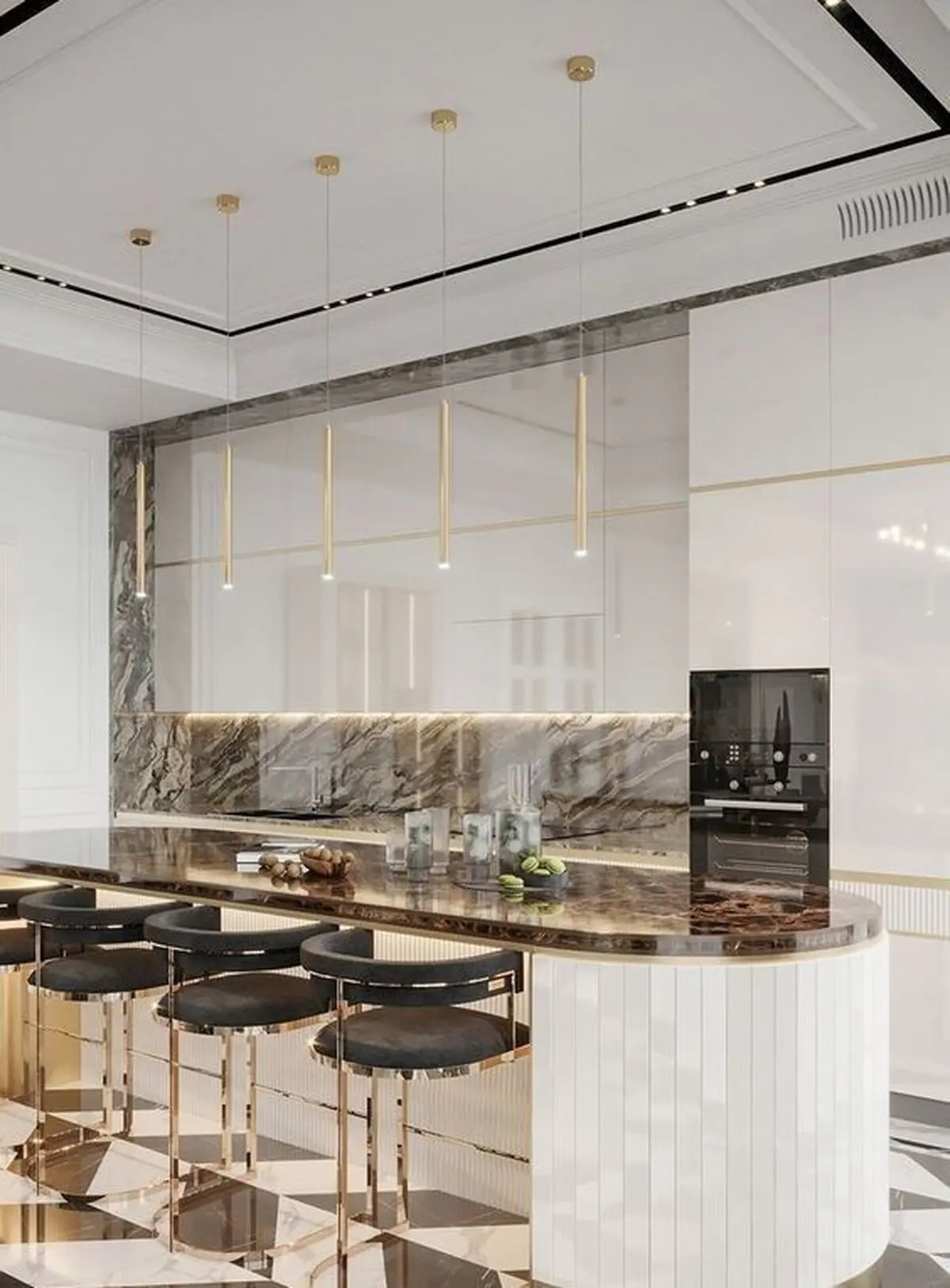 Stylish kitchen design