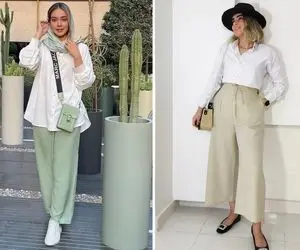 اگه دنبال چوبِ جادو می گردی شومیز سفید خودِ خودشه؛ با این لباس یه تیپ بزن برگ ریزون