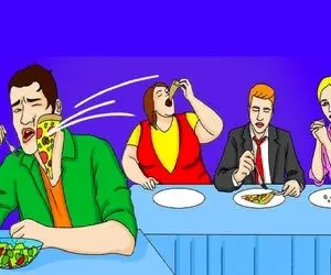 بازی فکری؛ اگه نمیخوای انگ و برچسب کم هوشی بهت بزنن بگو پیتزارو تو لپ یارو کی شوتیده