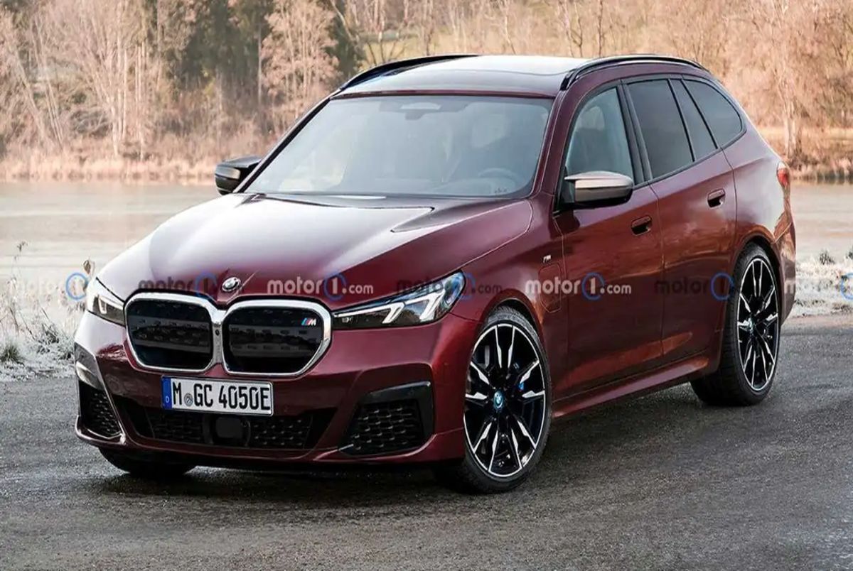 BMW i5 Touring Rendering Is The EV Wagon