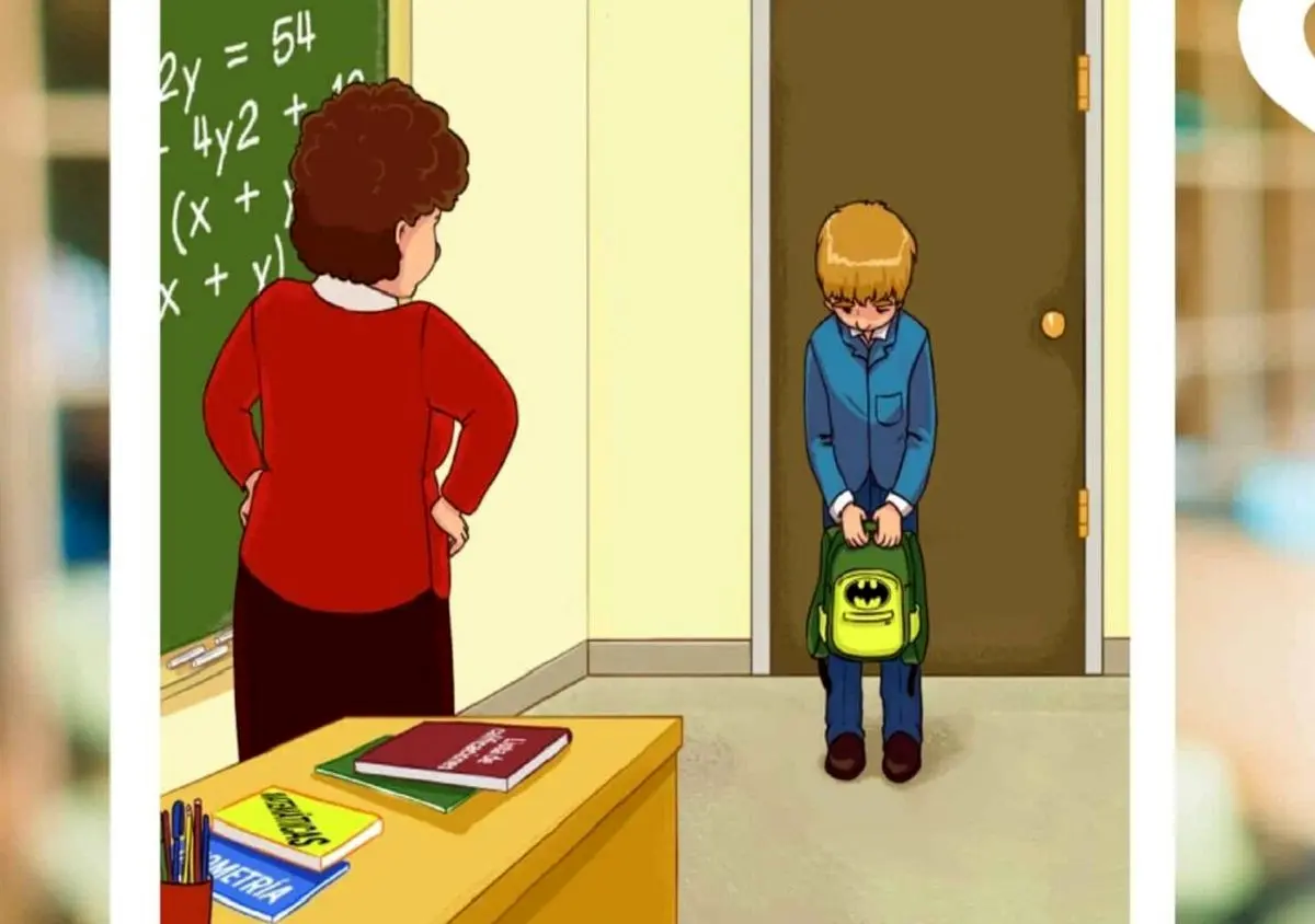 اشتباه-تصویری-معلم-و-دانش-آموز