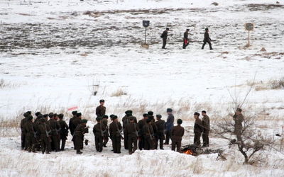غرق شدن سرباز کره شمالی هنگام فرار در رودخانه یخ زده