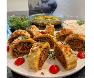 طرز تهیه ی رول سیب زمینی؛ هم خوشگل و هم خوشمزه، حتما باید امتحانش کنید