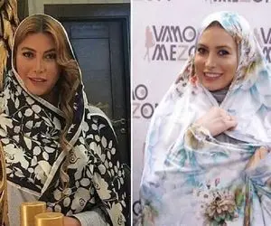 تغییر چهره "فریبا نادری" با ماسک خرسی در حد غول اونم تو حرم؛ خانوم تو اتاق ملکه شد!