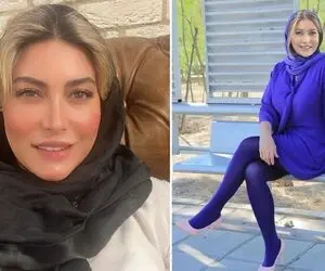 مانتو "فریبا نادری" انگار زیر ترکِش مونده؛ خانوم چِفت فندک زردش چه رُخی میاد!