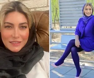 مانتو "فریبا نادری" انگار زیر ترکِش مونده؛ خانوم چِفت فندک زردش چه رُخی میاد!