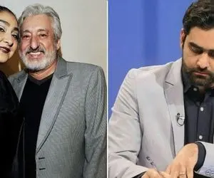 عکس ابی و همسرش بر مزار محمدرضا پهلوی مجری تلویزیون را عصبانی کرد