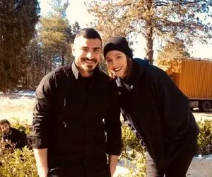 عکس فرشته حسینی و هدی زین العابدین در حال عشق ورزیدن!