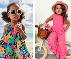 استایل ترند تابستان 2024 برای دختر بچه ها؛ فرشته هاتون رو با ترندها وارد صحنه کنید