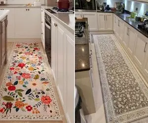 بهترین رنگ فرش آشپرخونه؛ عند سلیقه و کدبانویی هستی اگه فرشت این رنگیه ماشالا بهت