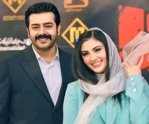 آواز شاد؛ این آقا با مریم مومن کل کل میکنه شوهرش قشنگ حالشو میگیره فقط نگاه مریم مومن