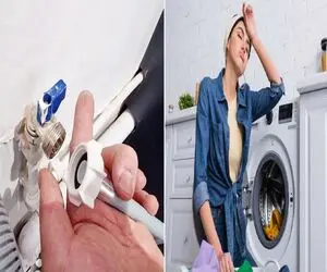 چرا ماشین لباسشویی آبگیری نمیکنه؟/ دست و پاتو گم نکن دلایلشو بدون سرت کلاه نره