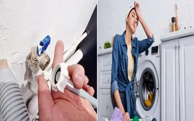 چرا ماشین لباسشویی آبگیری نمیکنه؟/ دست و پاتو گم نکن دلایلشو بدون سرت کلاه نره