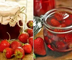 فصل بهار و عطر و طعم بی نظیر مربای توت فرنگی / طرز تهیه همراه با نکات شکرک و کپک نزدن
