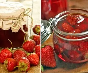 فصل بهار و عطر و طعم بی نظیر مربای توت فرنگی / طرز تهیه همراه با نکات شکرک و کپک نزدن