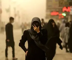 وضعیت آلودگی هوای تهران در پی حملات شب گذشته