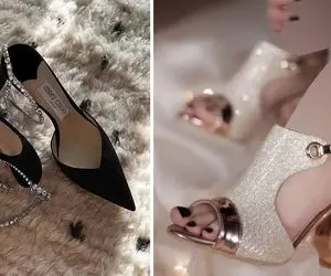 جدیدترین کفش‌های پاشنه بلند دخترانه / مدل هایی که تو عروسی میدرخشن و تک دیده میشن