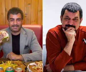 فقط مونده بود "آقای مجریِ ممنوع التصویر" فودبلاگر بشه؛ تبلیغ پیتزای کِش دار!