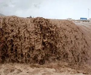 وقوع سیل در چند روستای طالقان