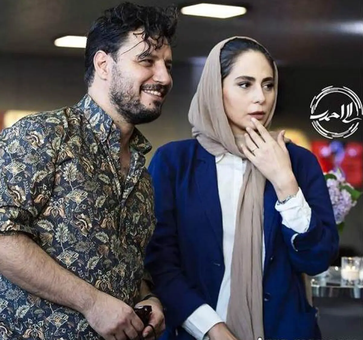 جواد عزتی و رعنا آزادی ور