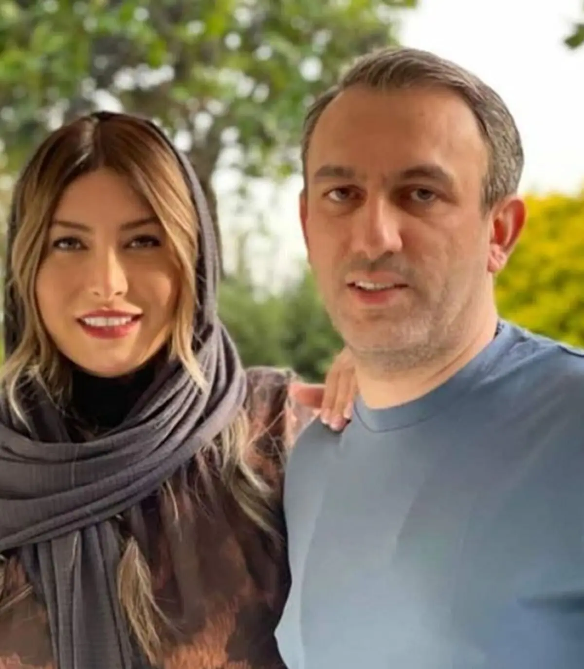 فریبا نادری و همسرش