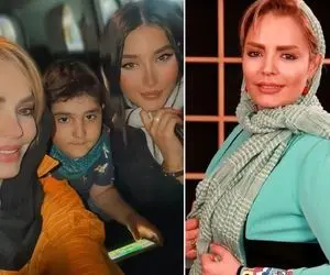 لباس خونگی سپیده خداوردی که زیادی لوکسِ؛ انگار شاهدخته برق زندگیش عینک لازمه!