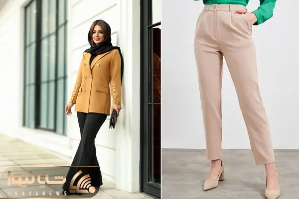 شلوار پارچه ای