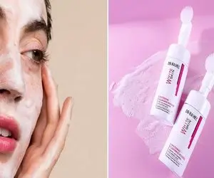 بهترین فوم شستشوی صورت برا انواع پوست / هم پوستو لایه برداری میکنه هم دو درجه روشن تر
