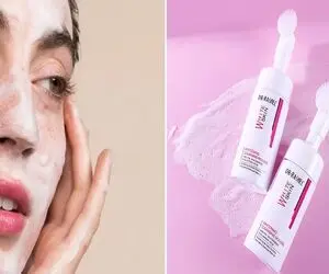 بهترین فوم شستشوی صورت برا انواع پوست / هم پوستو لایه برداری میکنه هم دو درجه روشن تر