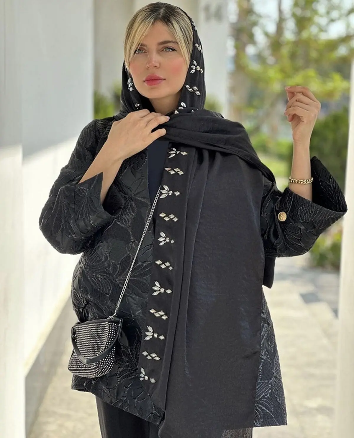 شال مشکی محرم