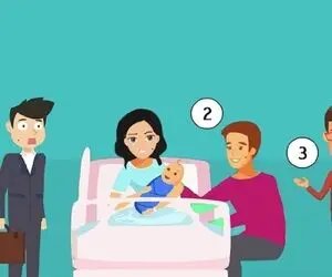 بازی فکری؛ اگه مویرگات هوش خونرسانی میکنن بگو پدر بچه خانوم تازه زایمان کرده کدومه