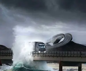 مسیر های صعب العبور؛ جاده اقیانوس اطلس از بس وهم انگیزه که وقتی توشی قلبت هری میریزه