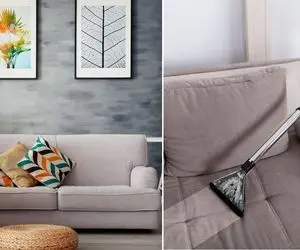 ترفندهای تمیز کردن مبل پارچه ای/ نزدیک عیده خونه تکونی رو با این کارها ساده تر کن