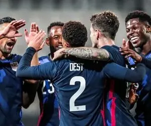 (عکس) استوری احساسی مهاجم تیم آمریکا برای بازیکنان تیم ملی