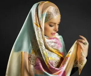 دانش آراستگی؛ آموزش بستن روسری لبنانی با طلق یه مدل شیک برای خانومای لاکچری پوش