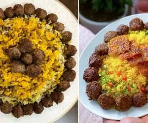 طرز تهیه پلو مخلوط با گوشت چرخ کرده و سبزیجات / بهترین غذا واسه تو که وقت کافی نداری